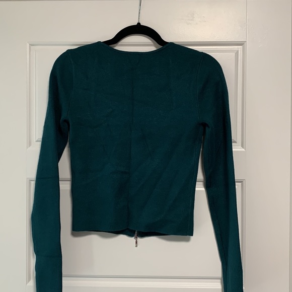 NWT Zip Slim Long Sleeve Top, Abercrombie - Picture 6 of 6